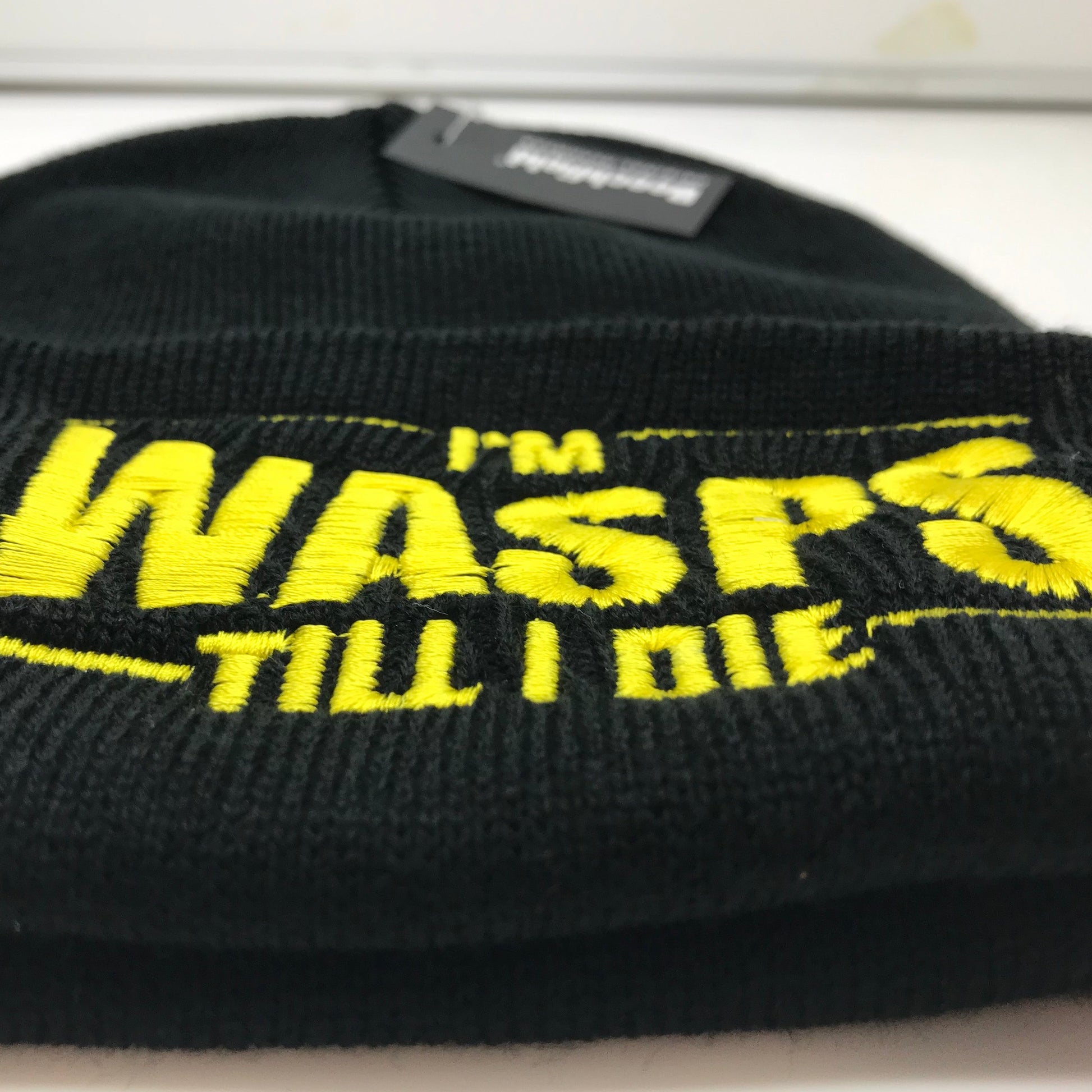 Wasps Rugby Beanie Hat