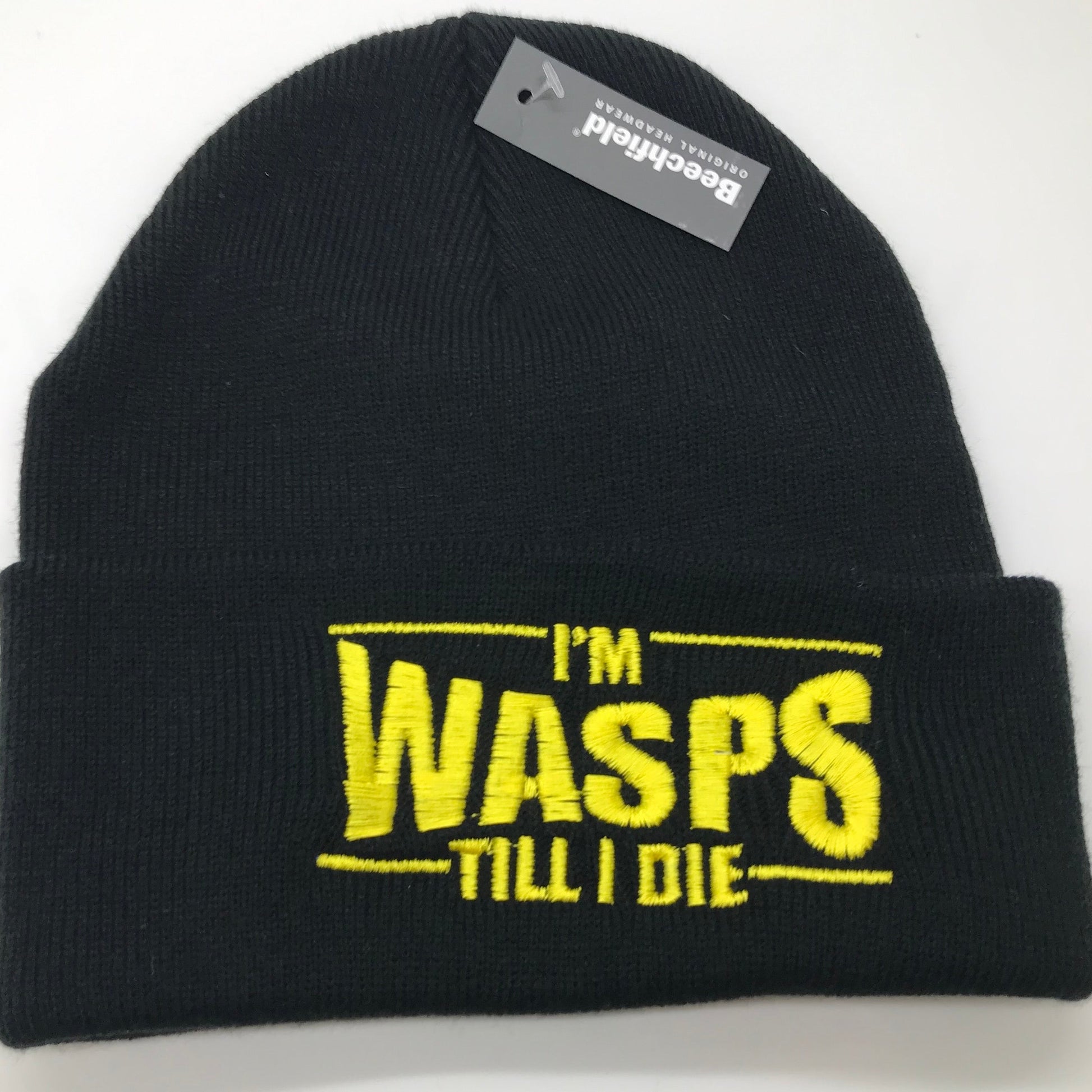 Wasps Rugby Beanie Hat