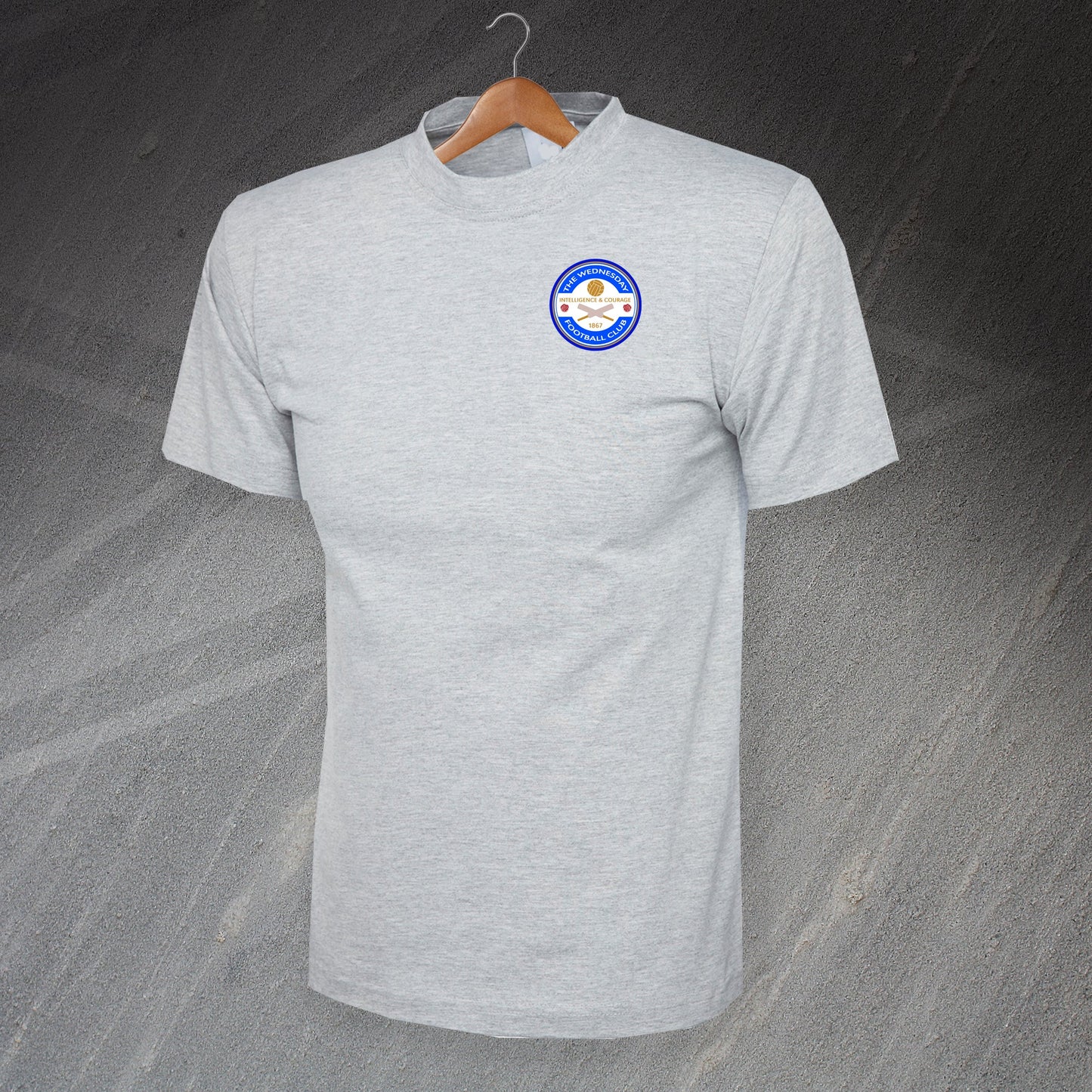 Retro The Wednesday Embroidered T-Shirt
