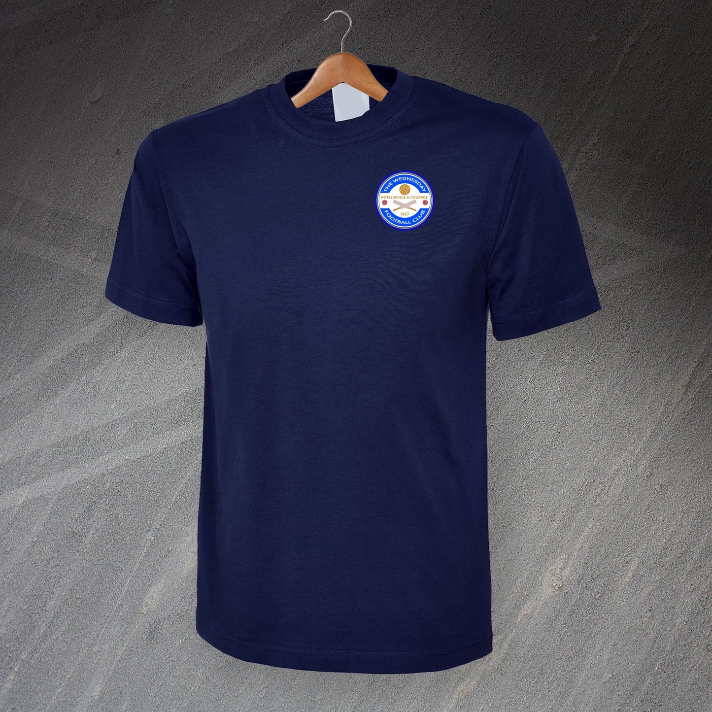 Retro The Wednesday Embroidered T-Shirt