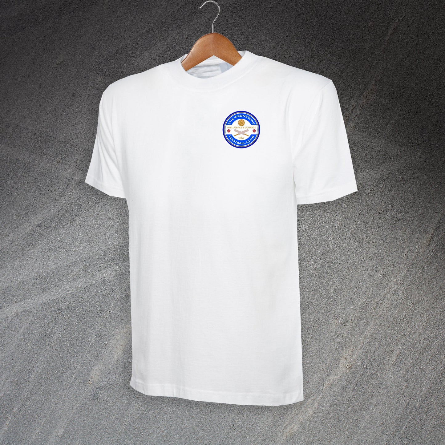 Retro The Wednesday Embroidered T-Shirt