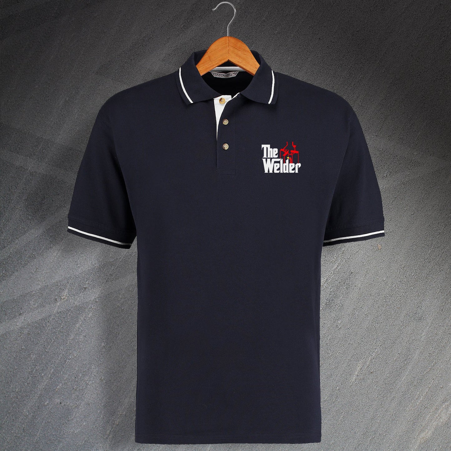 The Welder Contrast Polo Shirt