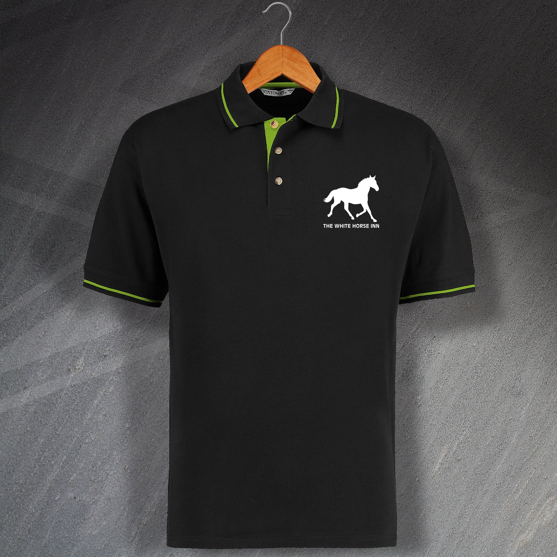 The White Horse Inn Pub Polo Shirt