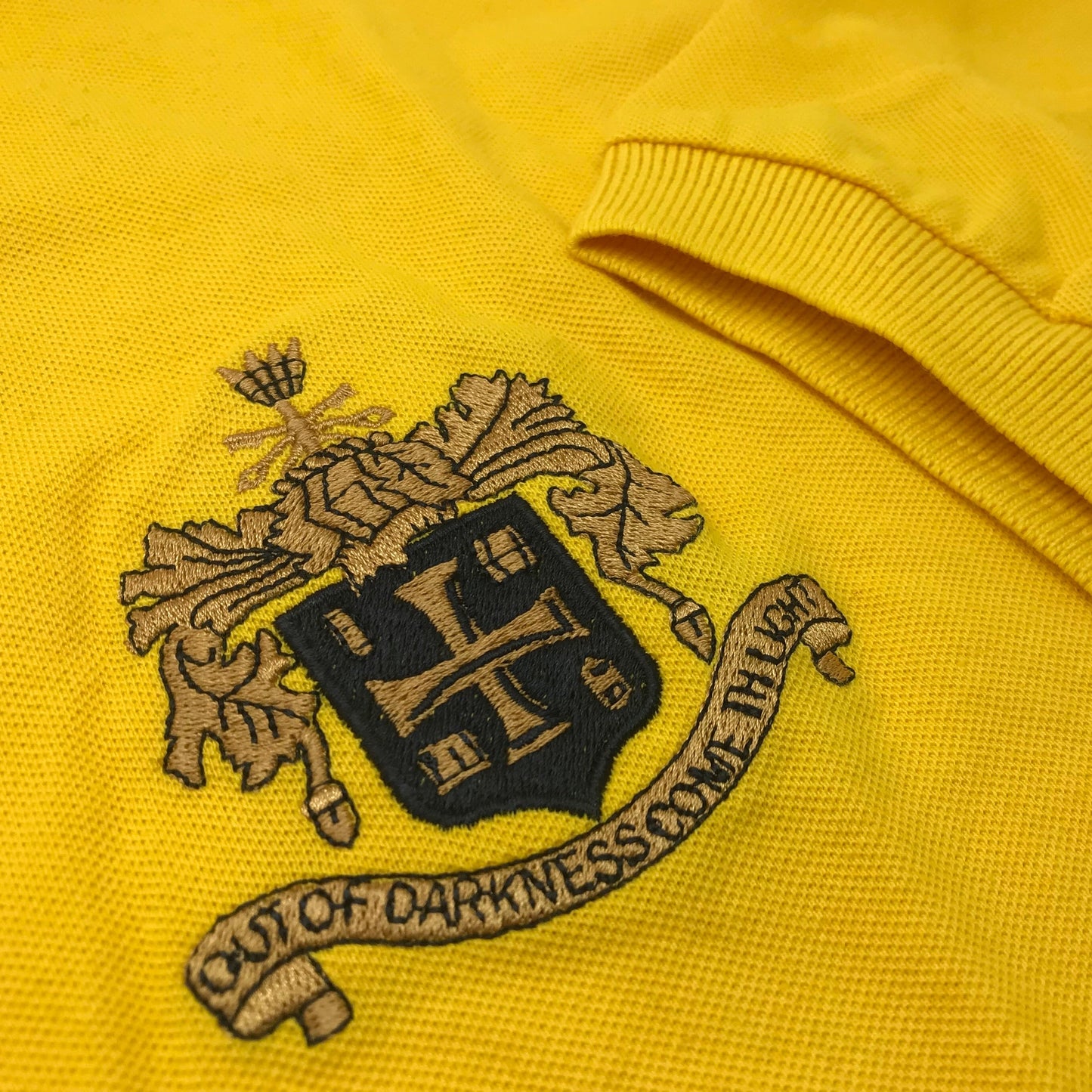 Retro Wolves Football Polo Shirt