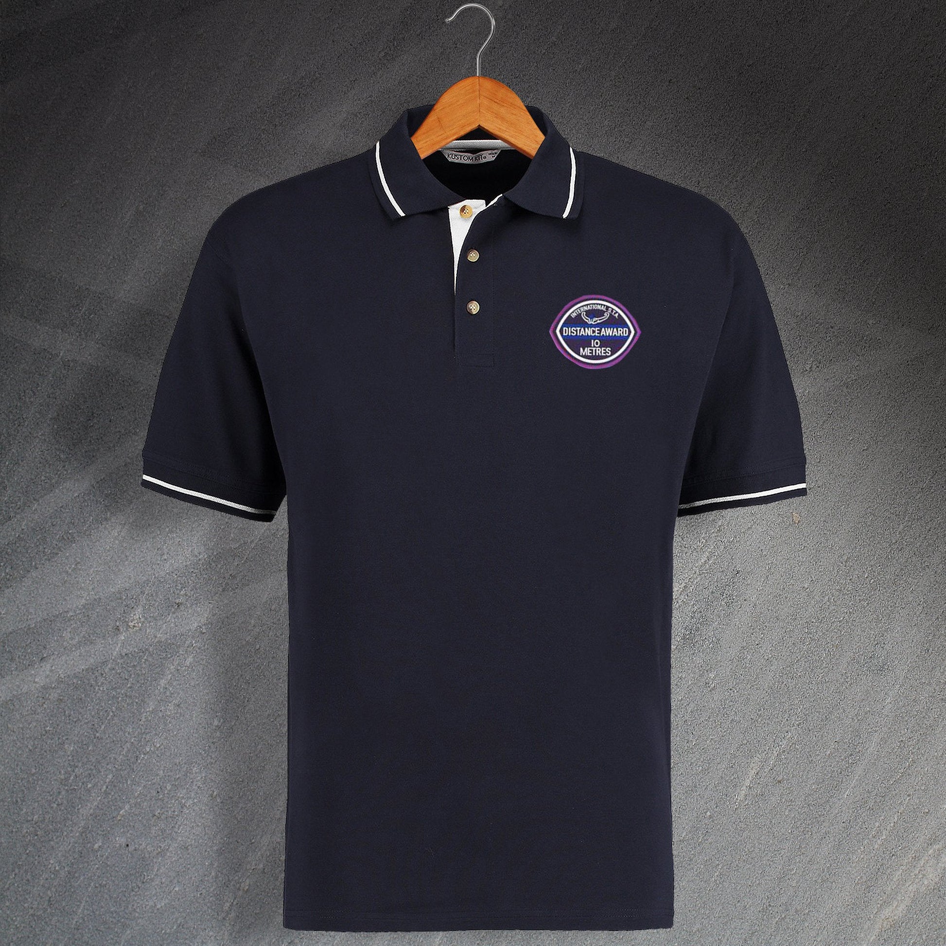 10 Metres Swimming Badge Polo Shirt