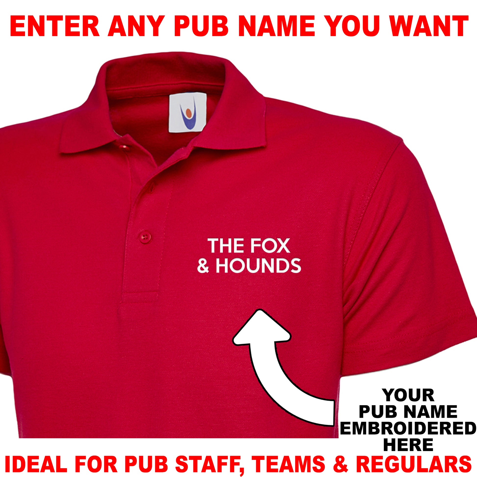 The Fox & Hounds Polo Shirt