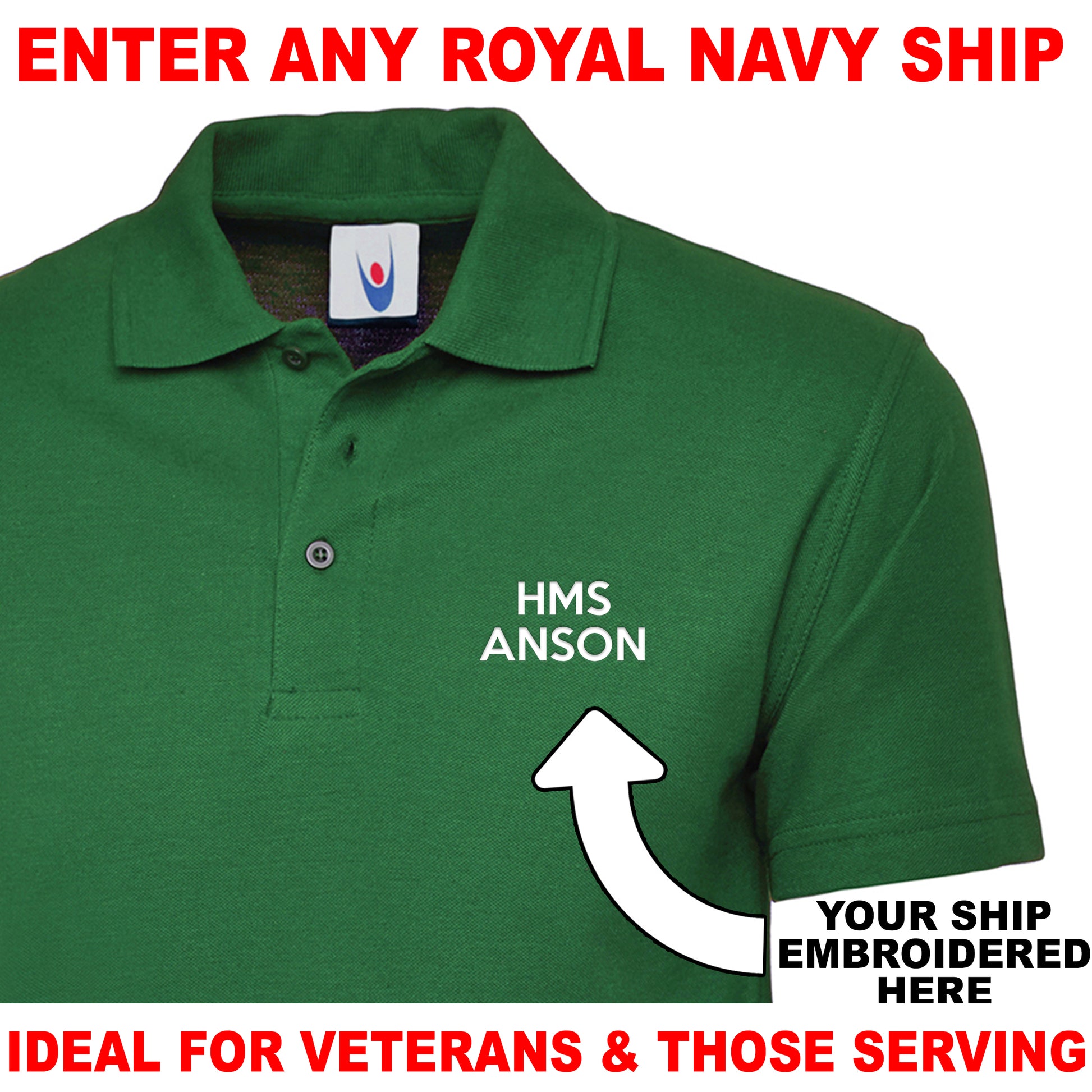 HMS Anson Polo Shirt