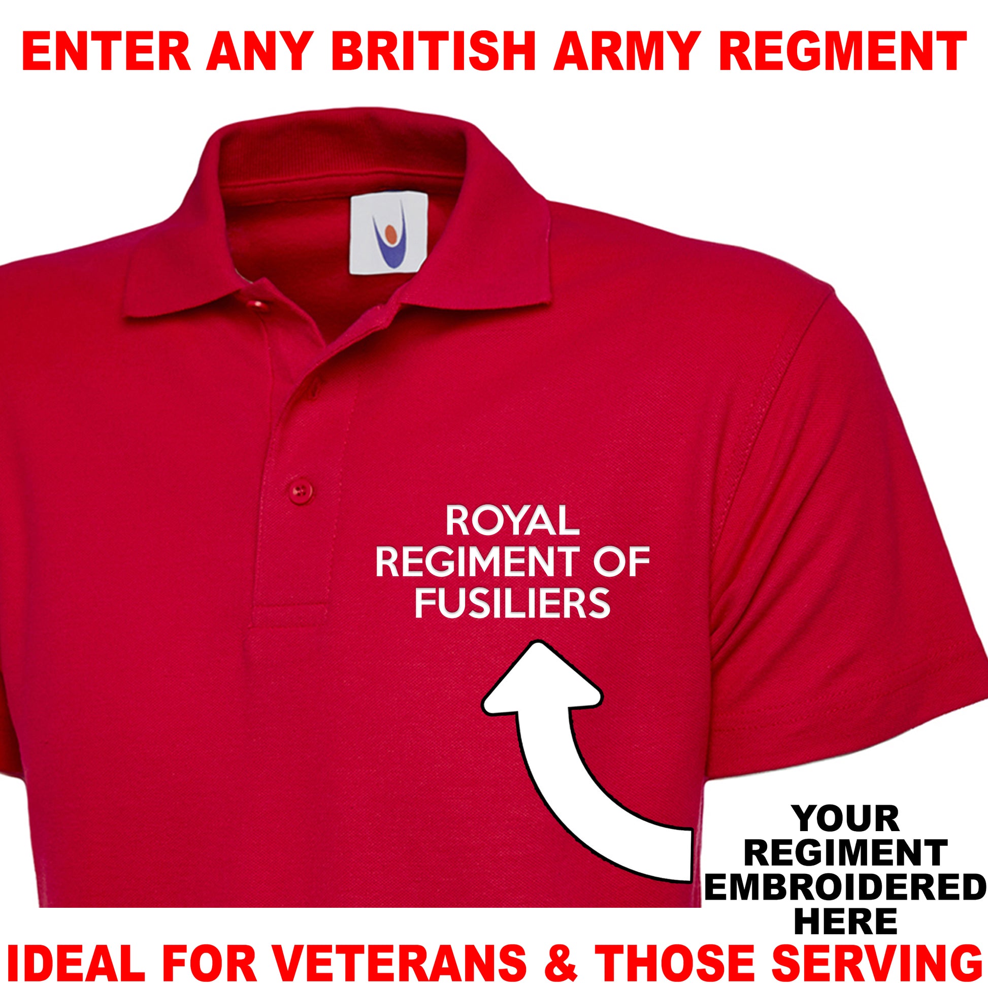 Royal Regiment of Fusiliers Polo Shirt