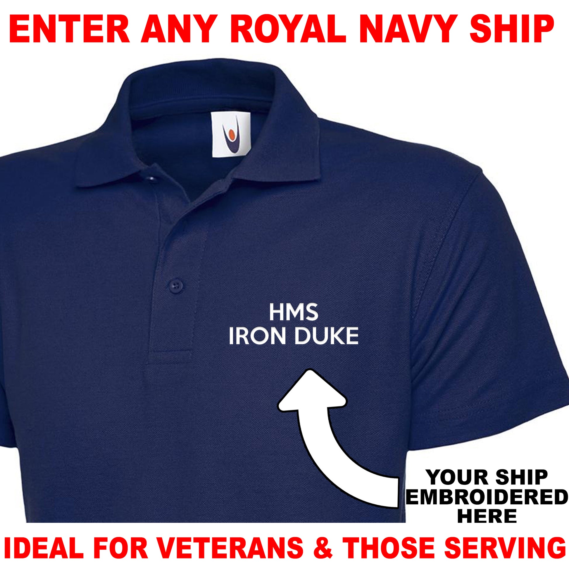 HMS Iron Duke Polo Shirt
