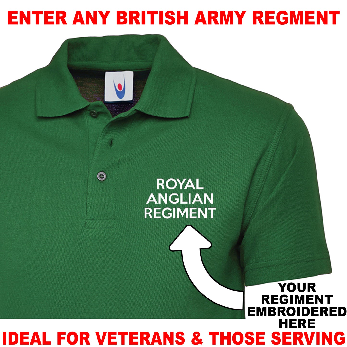Royal Anglian Regiment Polo Shirt