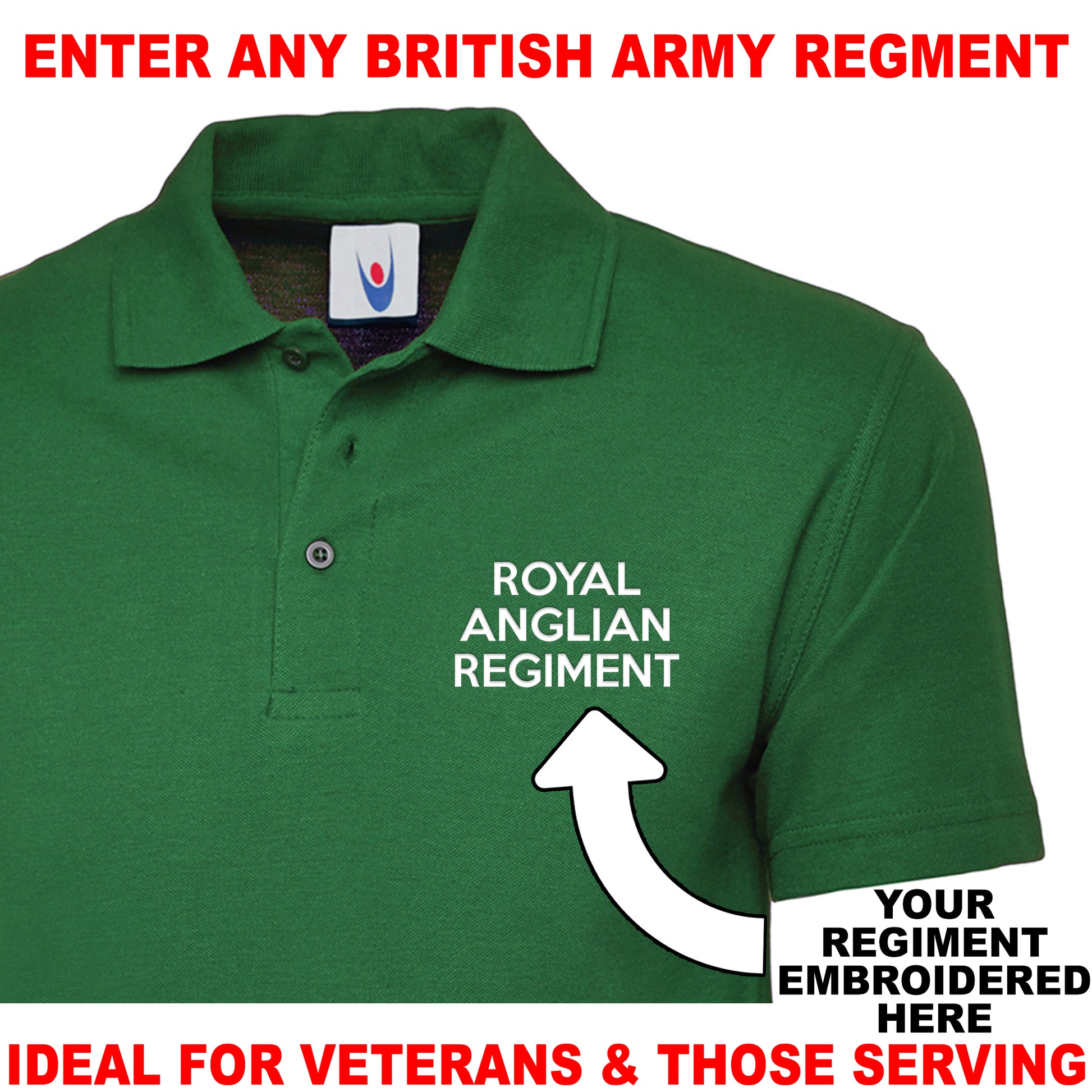 Royal Anglian Regiment Polo Shirt