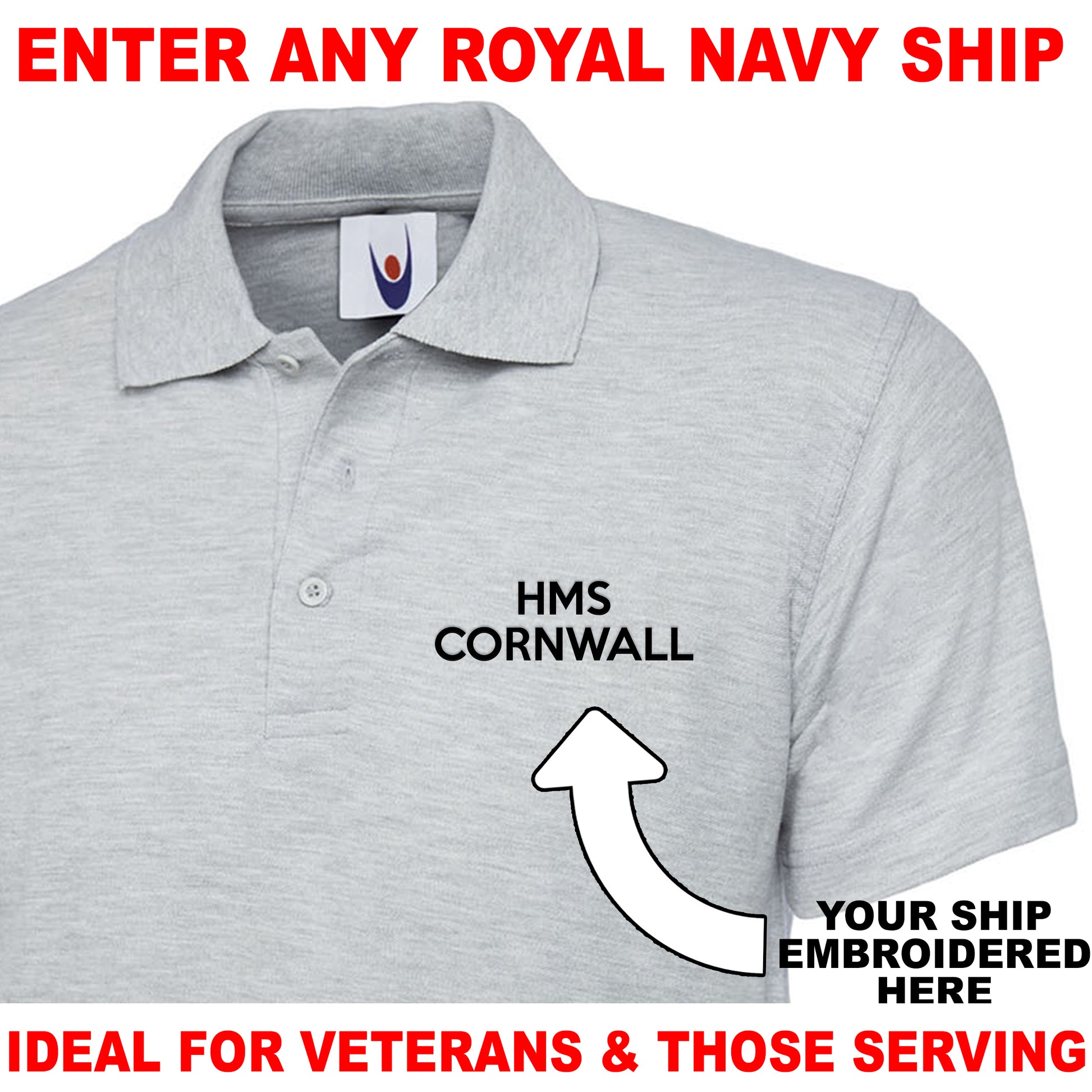HMS Cornwall Polo Shirt