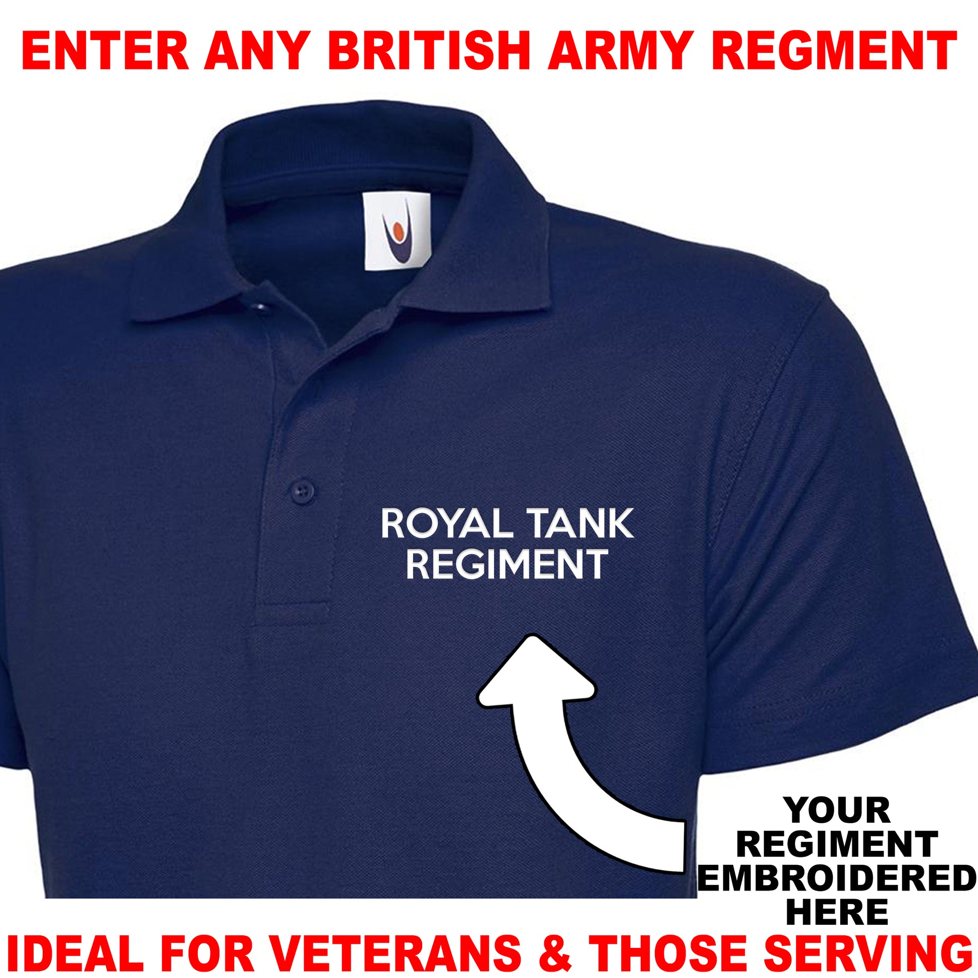 Royal Tank Regiment Polo Shirt
