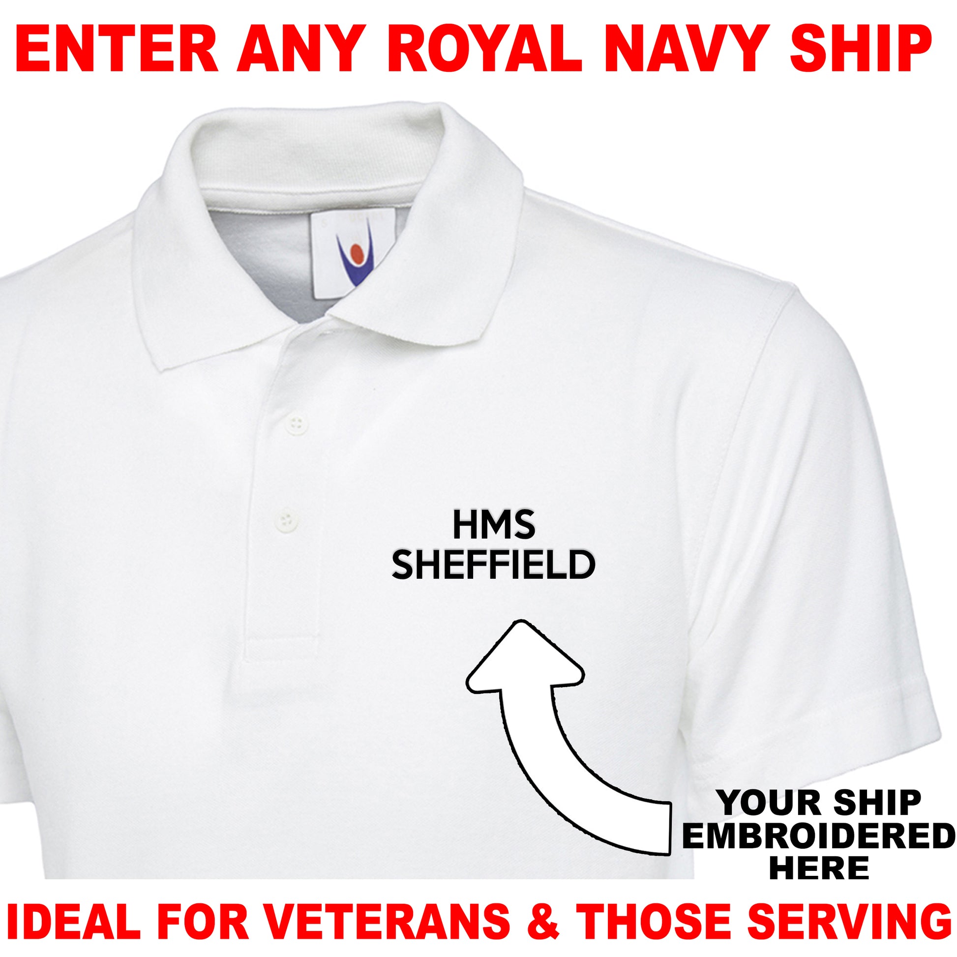 HMS Sheffield Polo Shirt