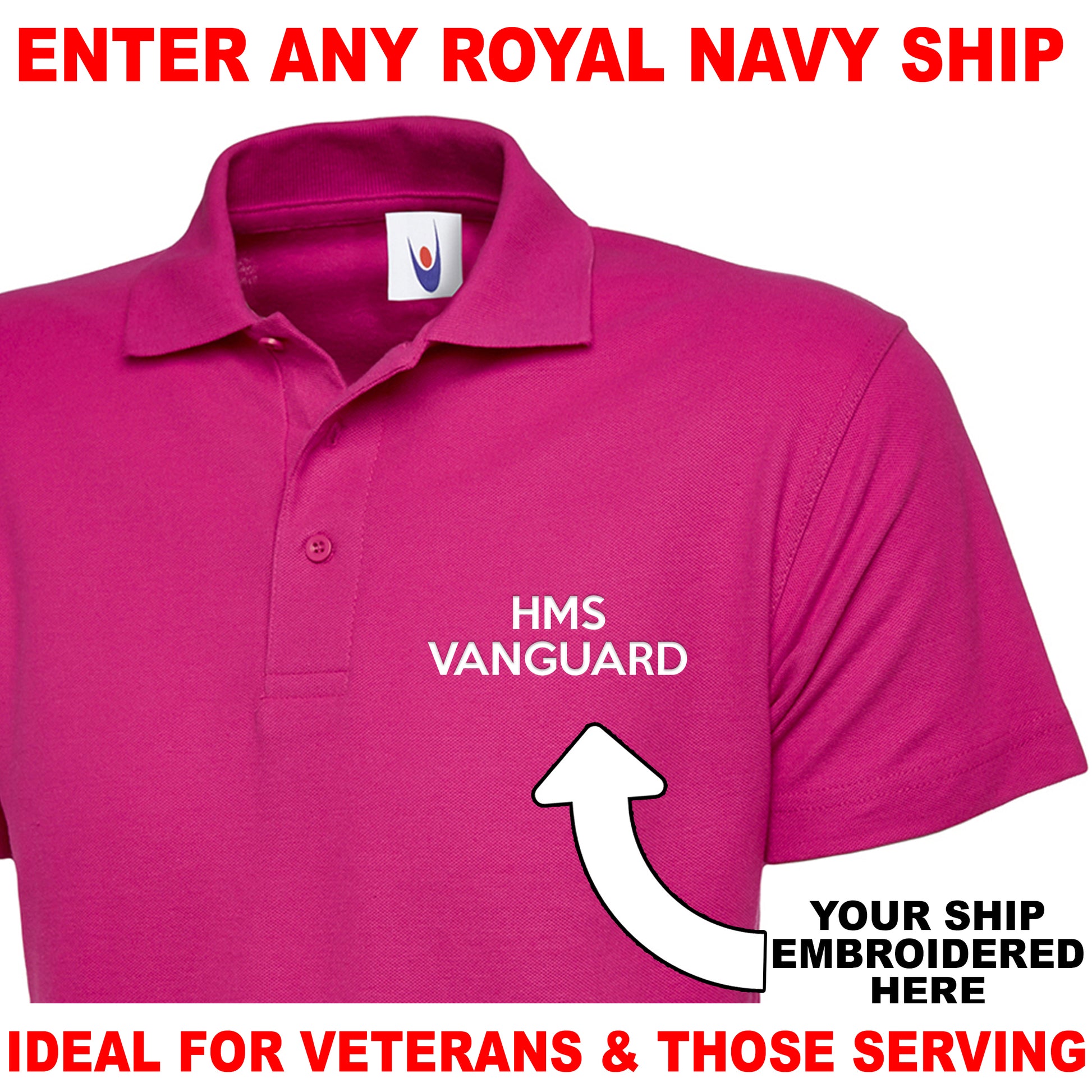HMS Vanguard Polo Shirt