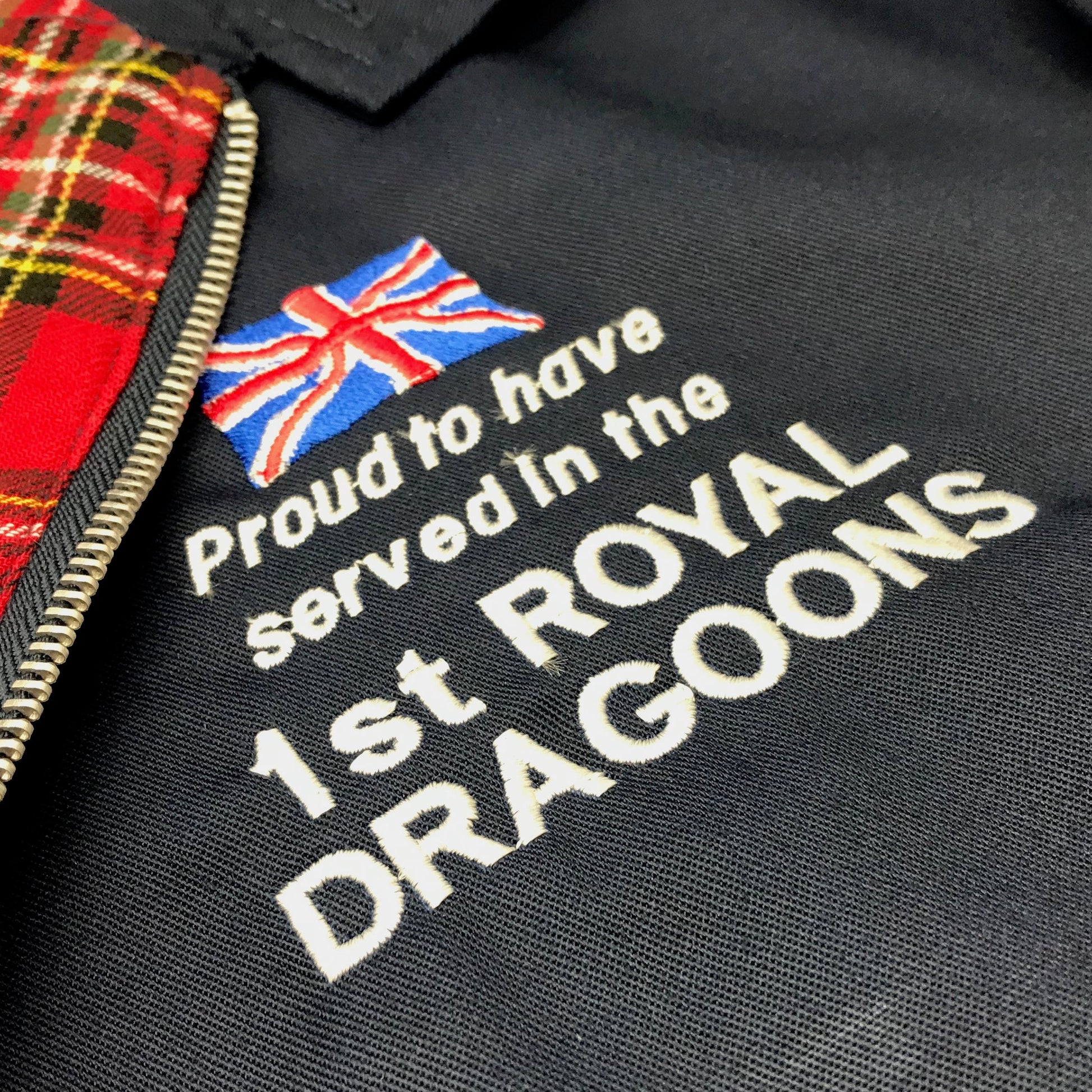 1st Royal Dragoons Harrington Jacket