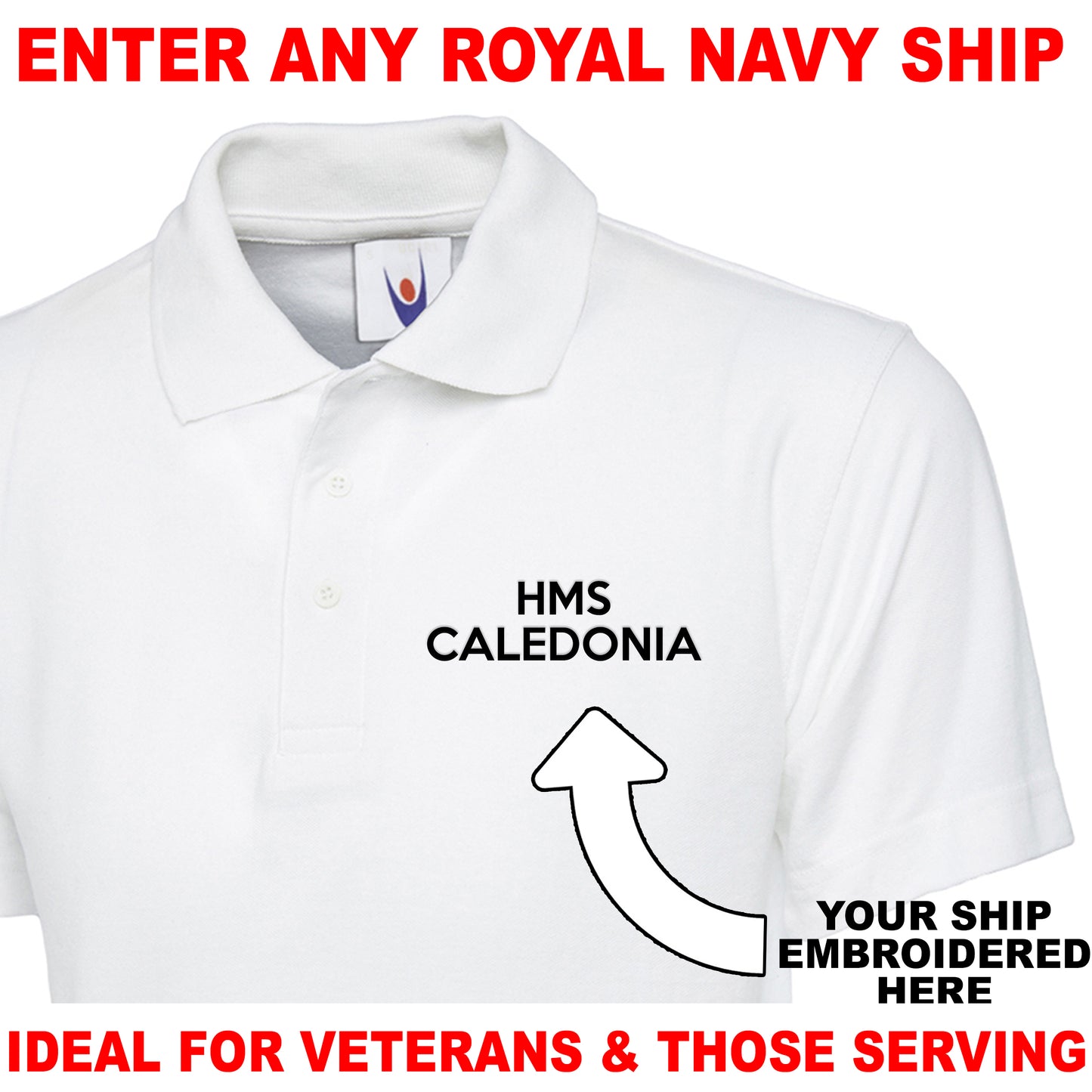 HMS Caledonia Polo Shirt