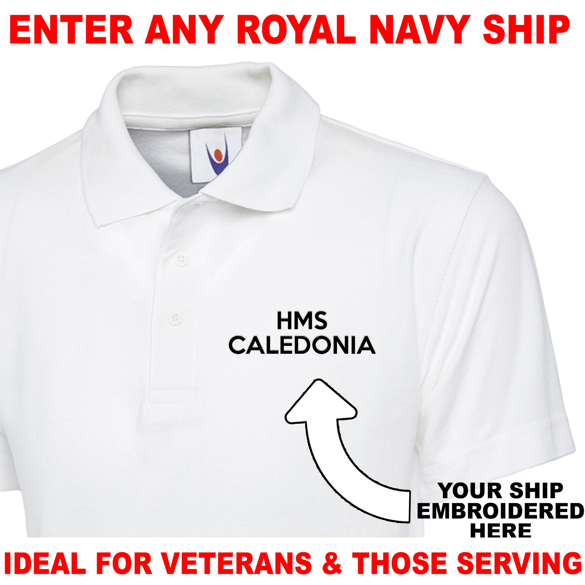 HMS Caledonia Polo Shirt