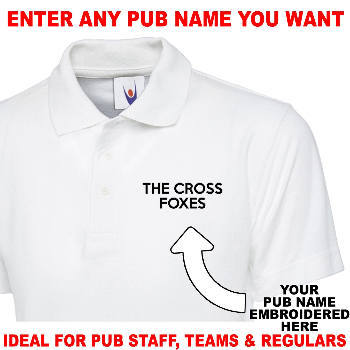 The Cross Foxes Polo Shirt
