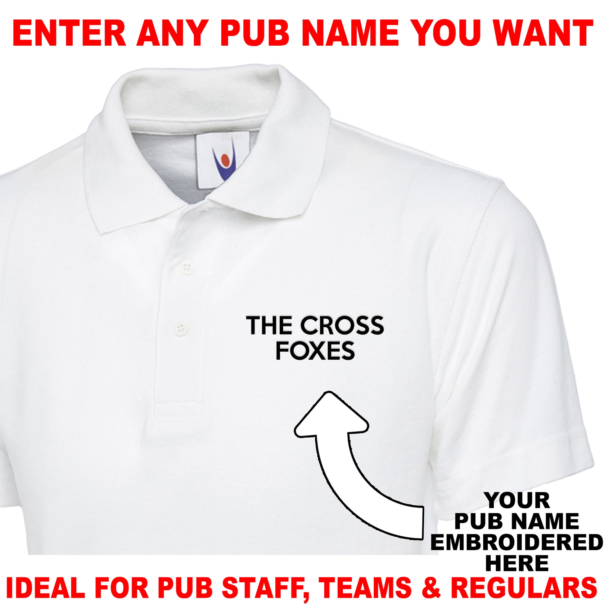 The Cross Foxes Polo Shirt