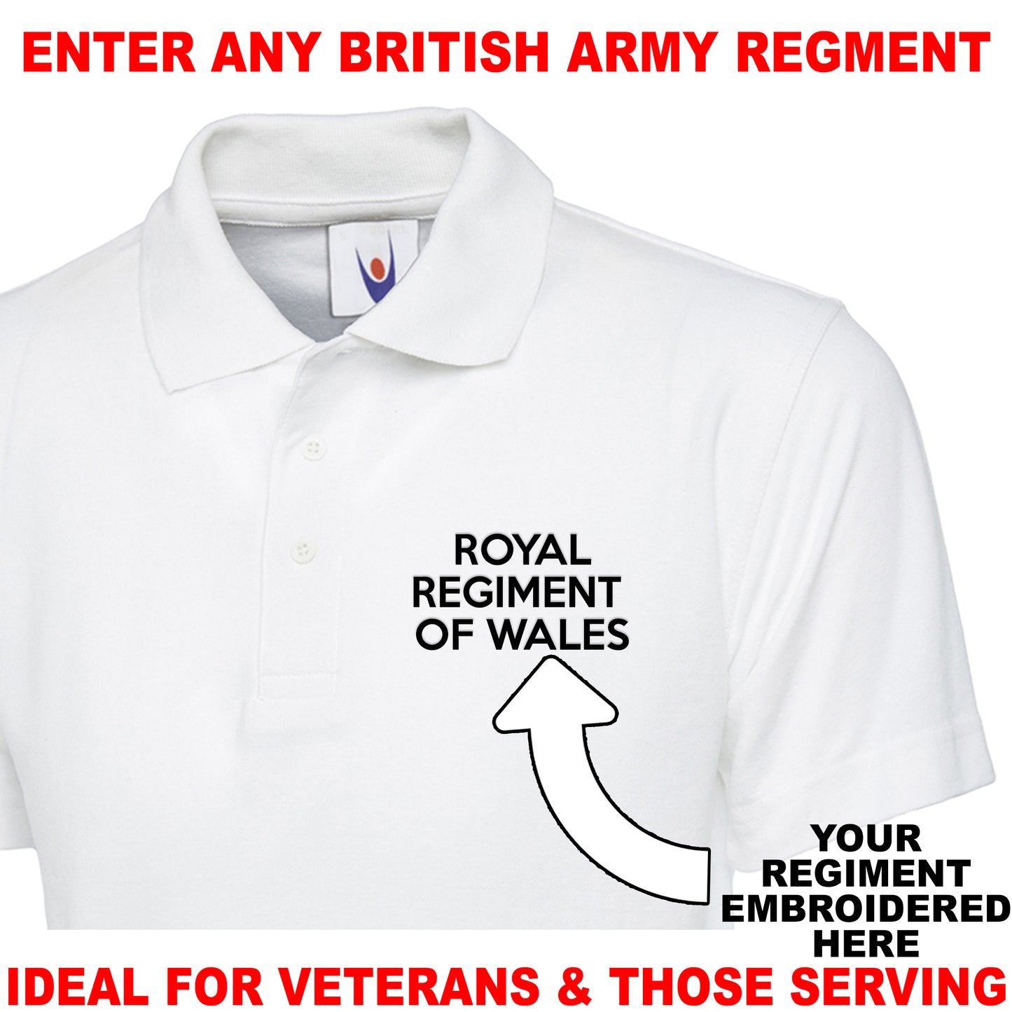 Royal Regiment of Wales Polo Shirt