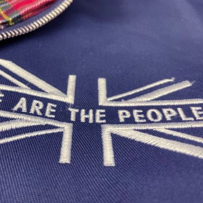 Personalised Union Jack Embroidered Harrington Jacket