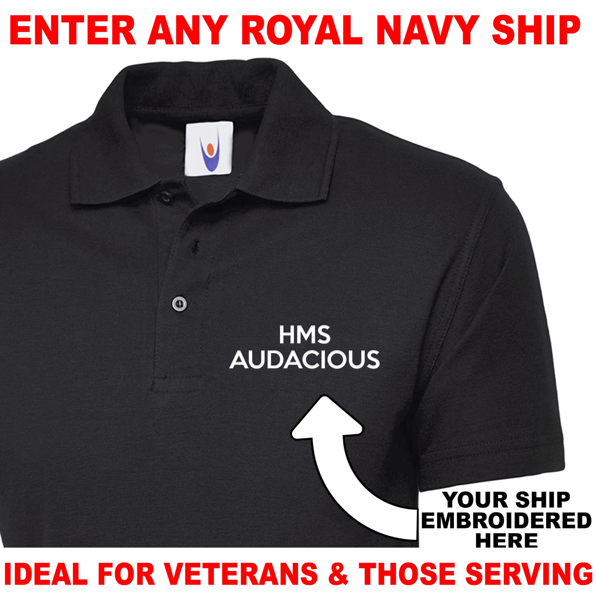 HMS Audacous Polo Shirt