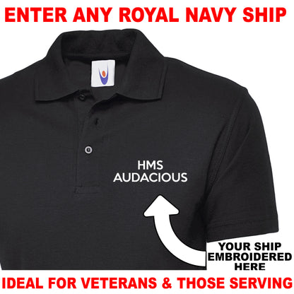 HMS Audacous Polo Shirt