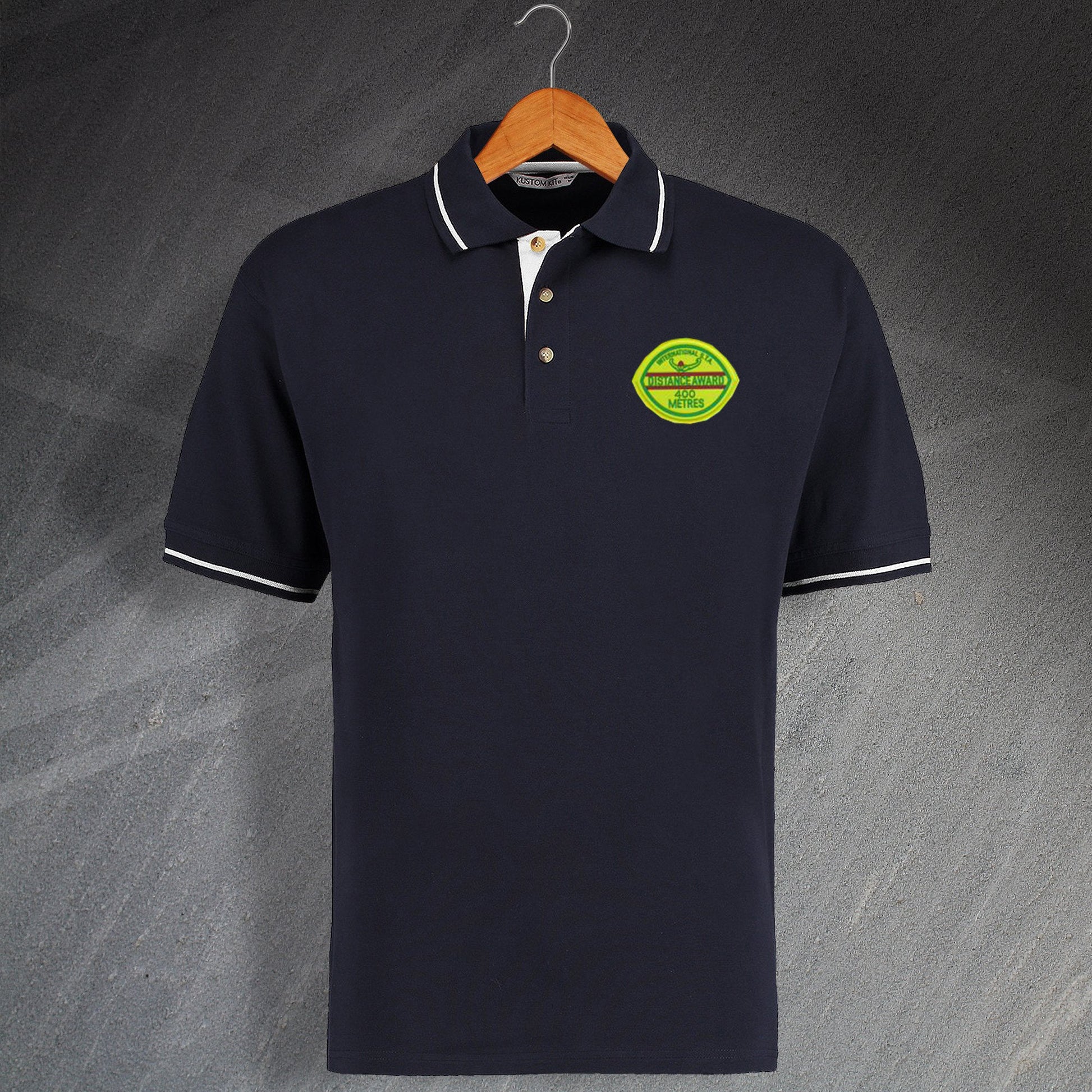 400 Metres Swimming Badge Polo Shirt