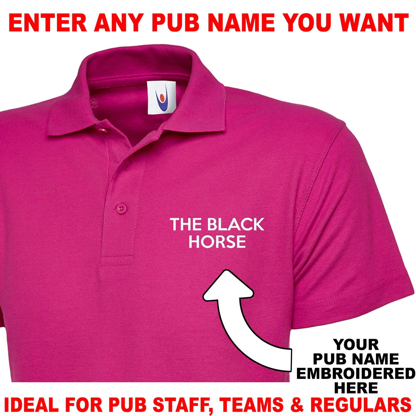 The Black Horse Polo Shirt