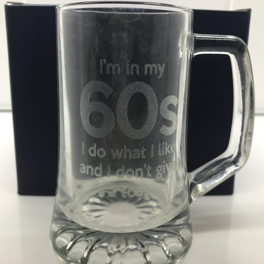 60th Birthday Tankard