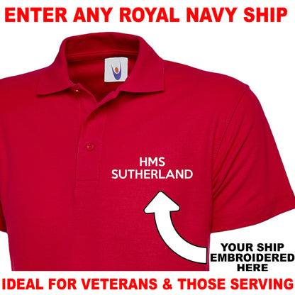 HMS Sutherland Polo Shirt