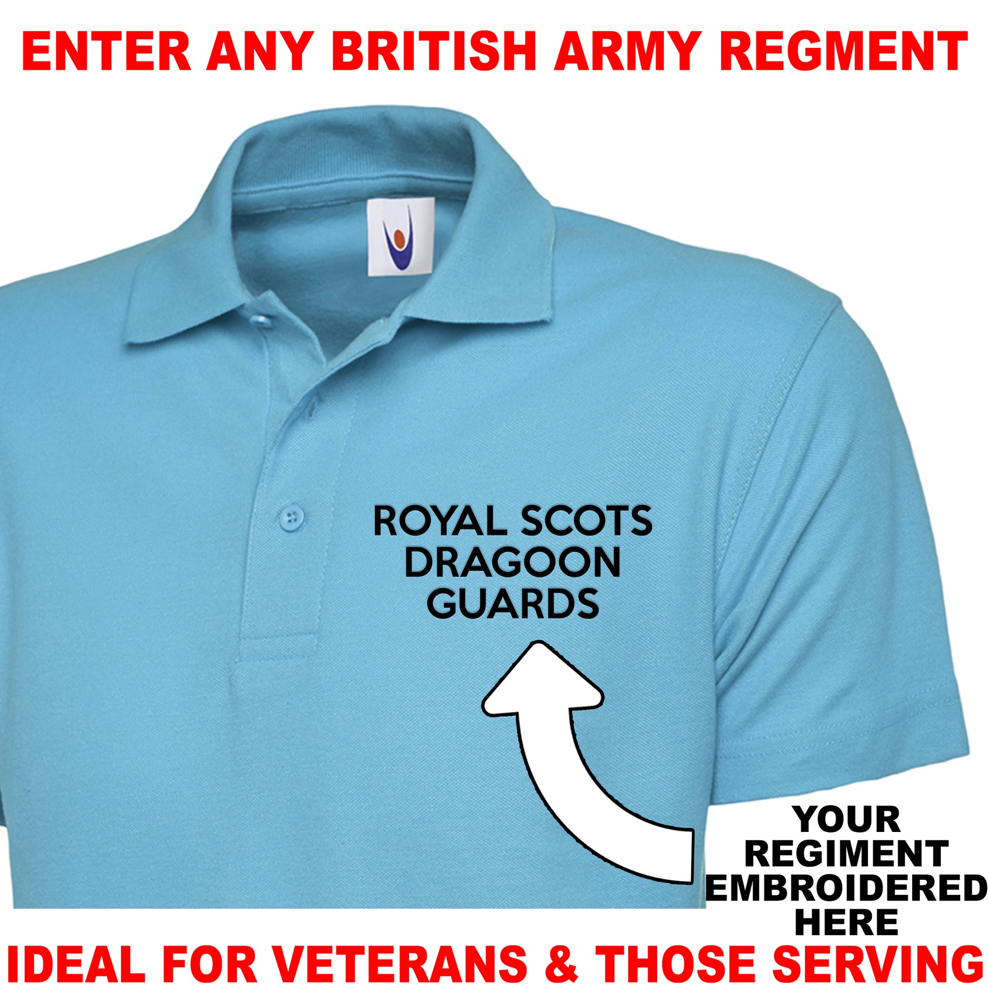 Royal Scots Dragoon Guards Polo Shirt