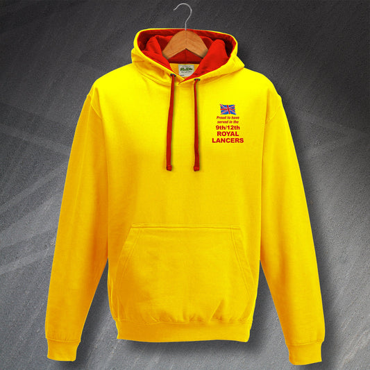 9th/12th Royal Lancers Contrast Hoodie