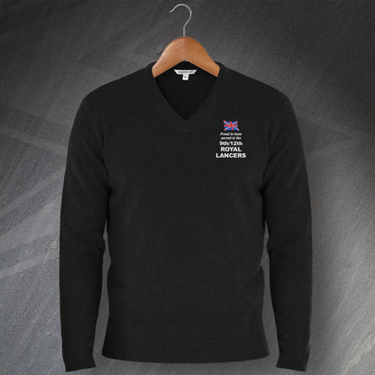 9th/12th Royal Lancers V-Neck Jumper