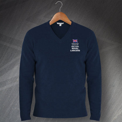 9th/12th Royal Lancers V-Neck Jumper
