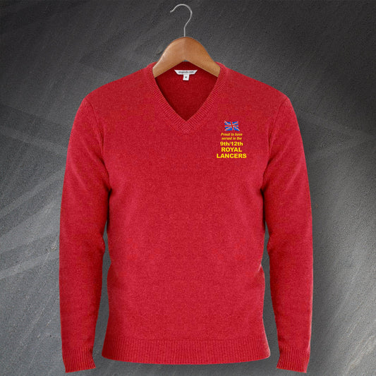 9th/12th Royal Lancers V-Neck Jumper