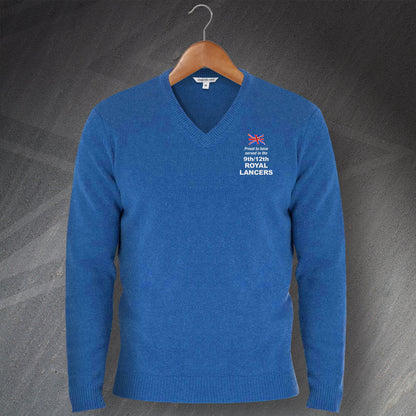 9th/12th Royal Lancers V-Neck Jumper