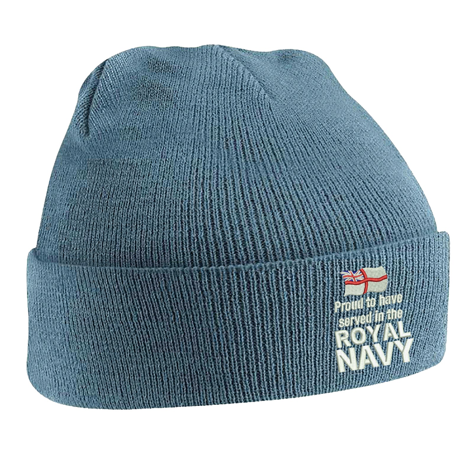 Proud to Have Served in The Royal Navy Beanie Hat
