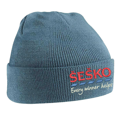 Benjamin Sesko Man Utd Beanie Hat 