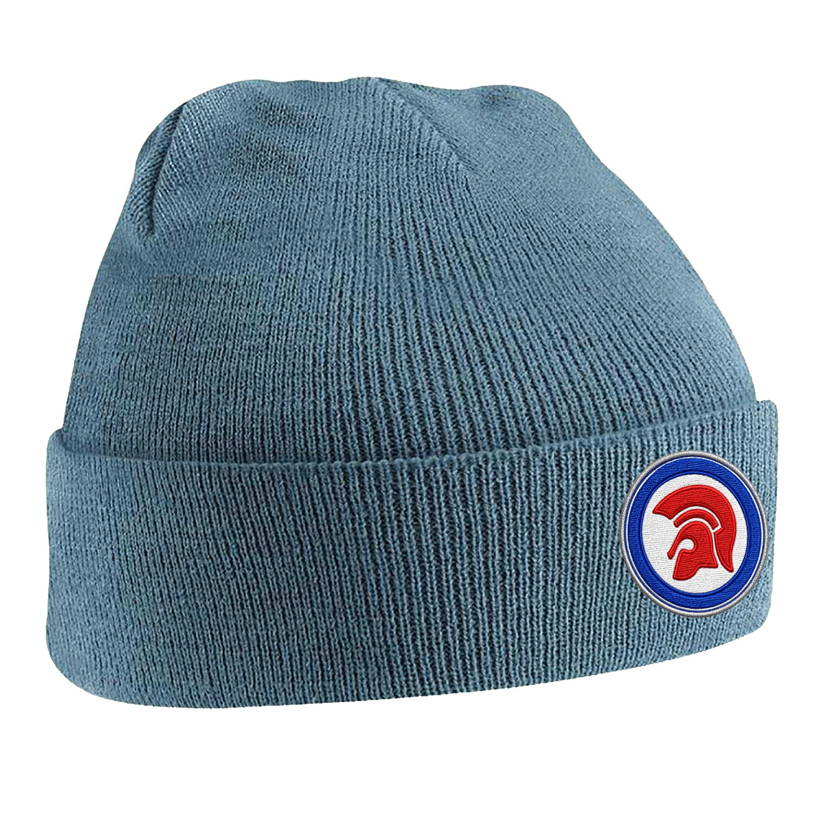 Trojan Helmet Roundel Beanie Hat