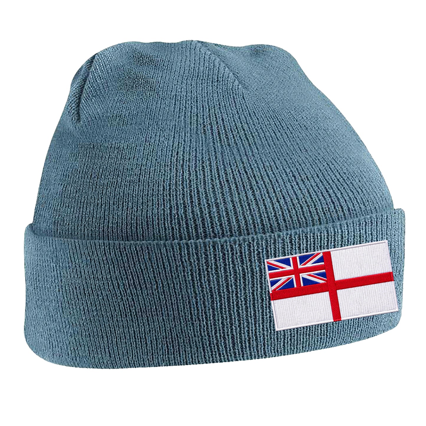 Royal Navy White Ensign Flag Beanie Hat