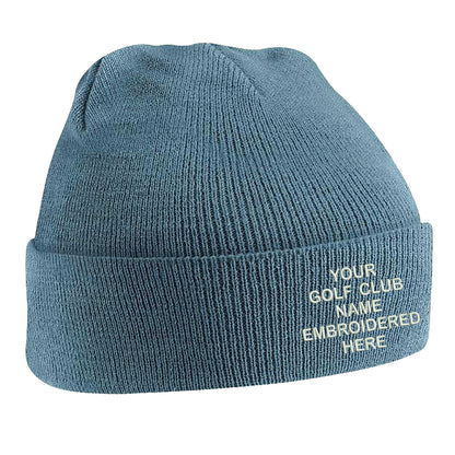 Personalised Golf Club Beanie Hat
