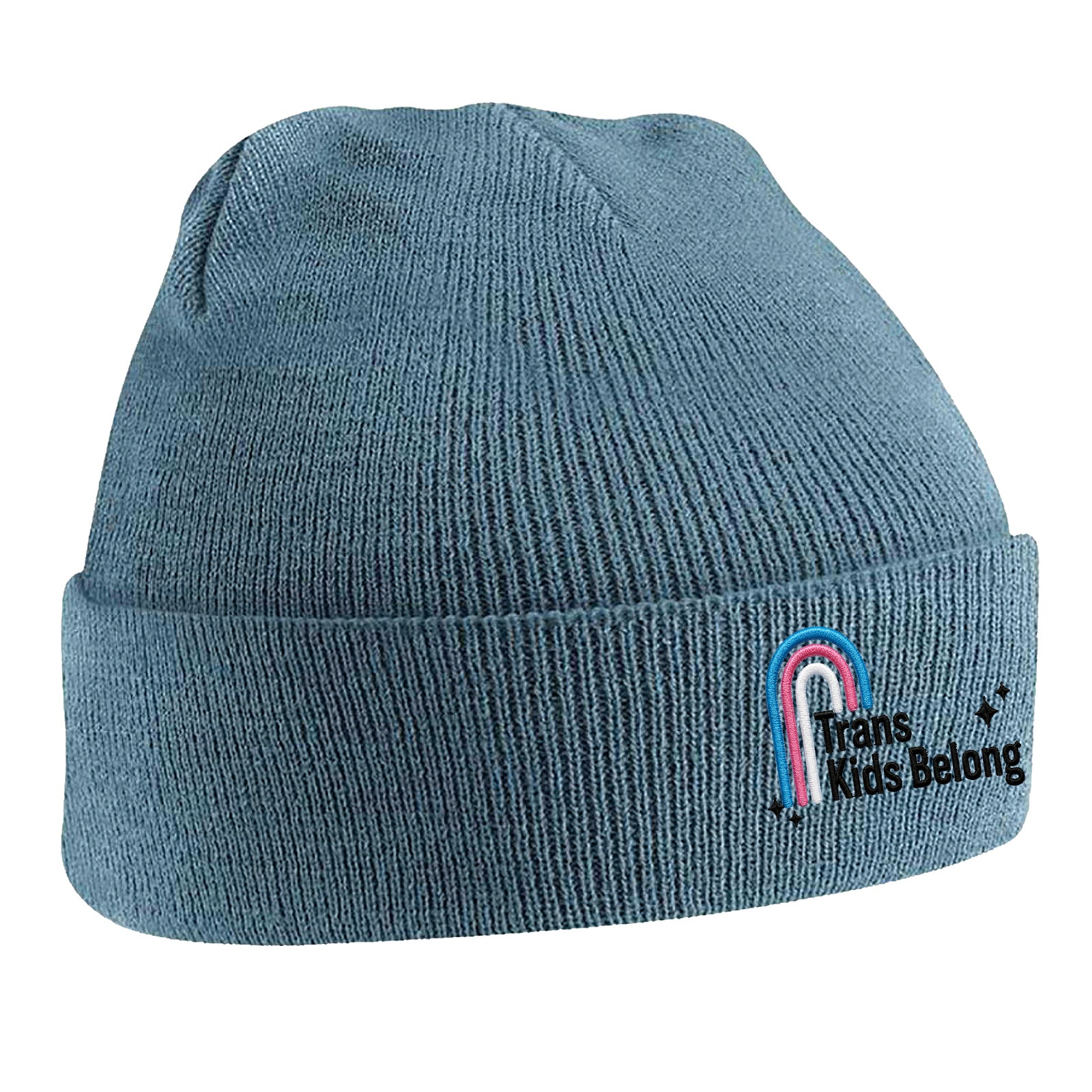Trans Kids Belong Beanie Hat