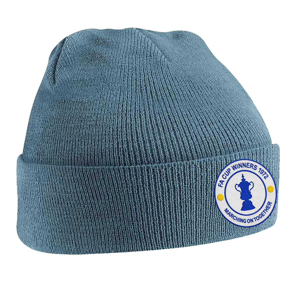 Old School Leeds United Beanie Hat