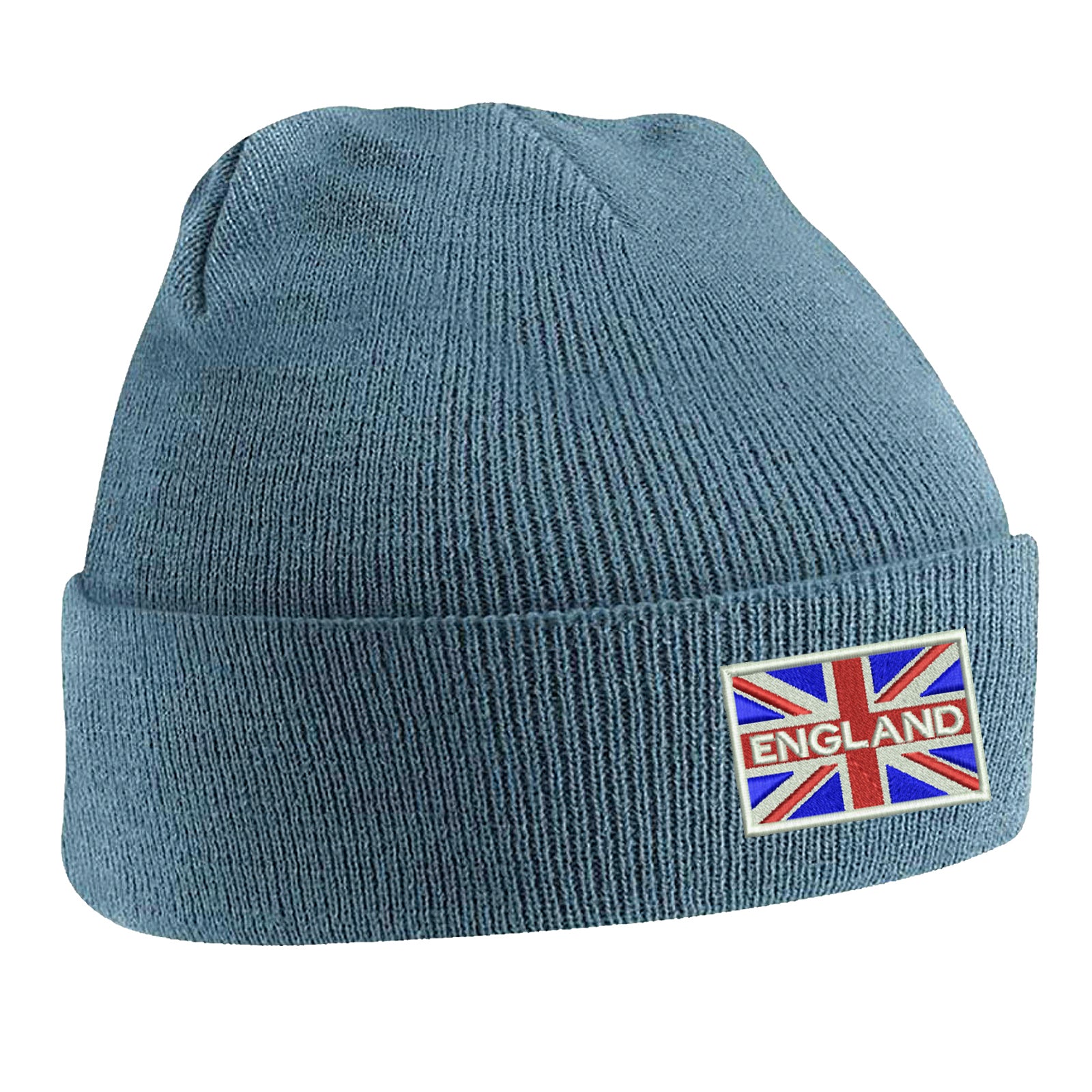 England Coloured Union Jack Beanie Hat