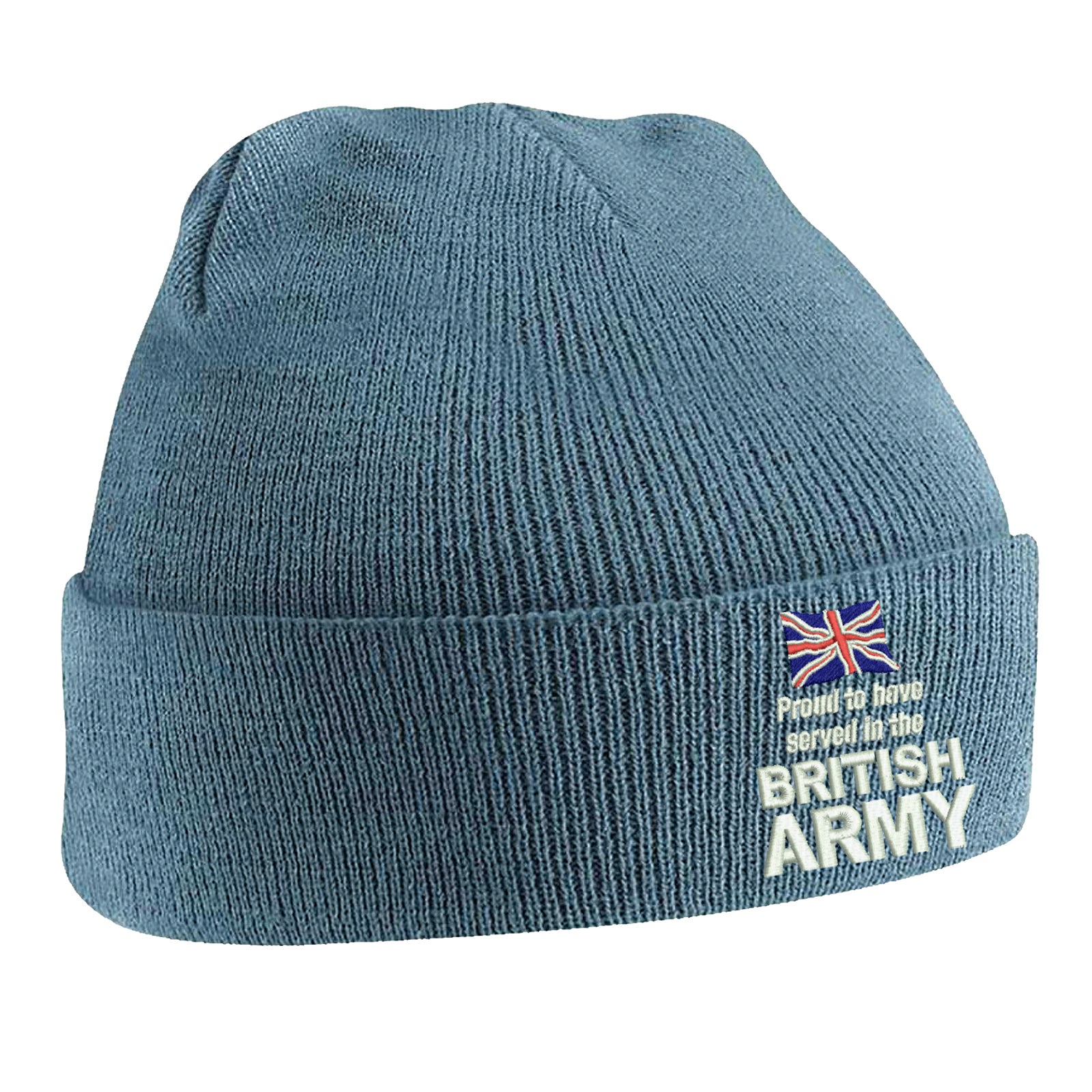 Proud to Have Served in The British Army Beanie Hat