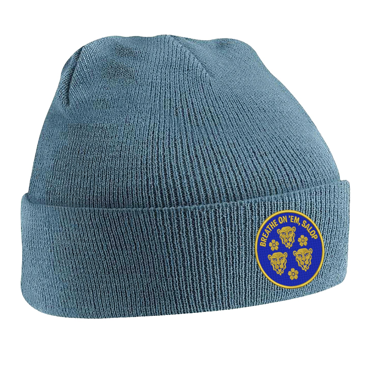 Shrewsbury Town Breathe on em Salop Beanie Hat