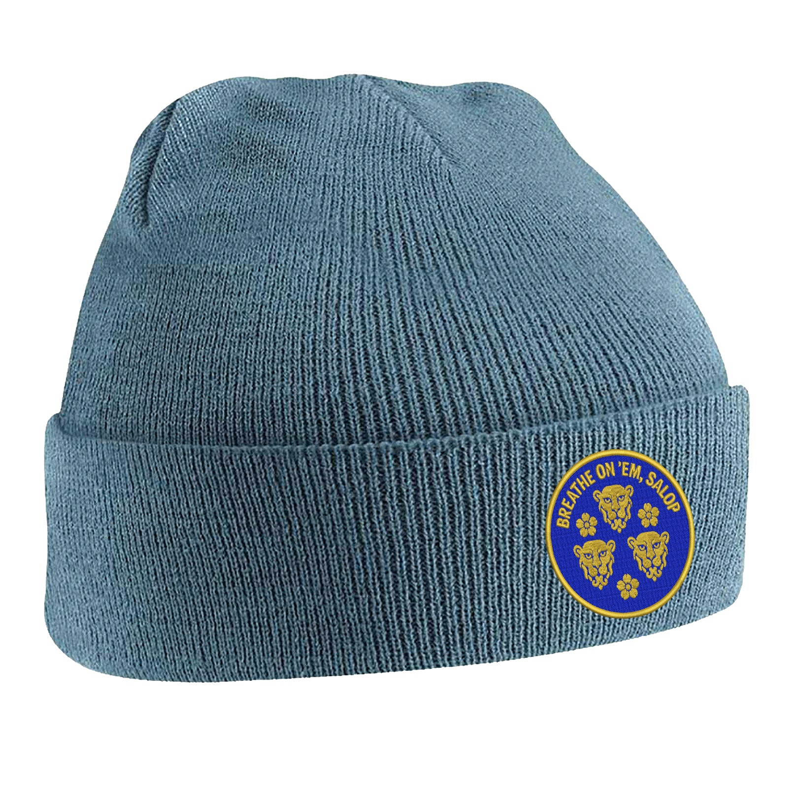 Shrewsbury Town Breathe on em Salop Beanie Hat