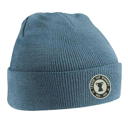 Newcastle League Cup Embroidered Beanie Hat